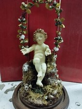 Presepe Gesù Bambino in legno artigianale - Altezza 20 cm