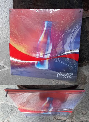 Pannello pubblicità coca cola - pubblicità,