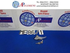 MANIGLIA CHIUSURA COFANO POST. ALLUMINIO ALFA RENAULT DAUPHINE (CHIAVE BLOCCATA)
