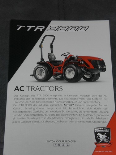 Antonio carraro ttr - carraro, ac