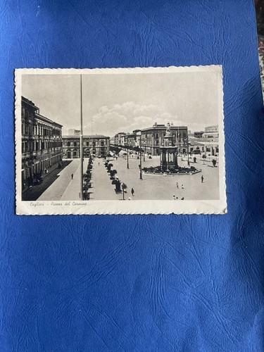 Cartolina cagliari piazza - cartolina,