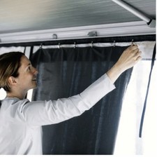 Tende Thule grigie per Omnistor Residence G3 / Panorama / Safari Room / Veduta