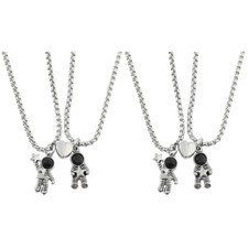  2 Pezzi Gioielli Abbinati per