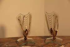  Lampada da tavolo in ottone e