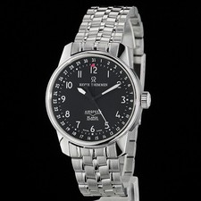 REVUE THOMMEN Airspeed Xlarge Classic AUTOMATICO orologio da polso uomo 16050.2137 NUOVO