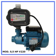 pompa per autoclave acqua silenziosa press control presscontrol regolabile 0,5HP