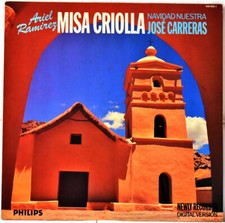 PHILIPS DIGITAL CLASSIC STEREO ORIGINAL HOLLAND RAMIREZ "Misa Criolla" CARRERAS 
