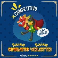 Ogerpon Rosso Fuoco Maschera