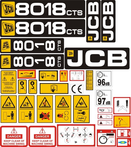 Jcb 8018 cts set - jcb,