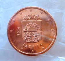 2014 latvian republic cent - 5,