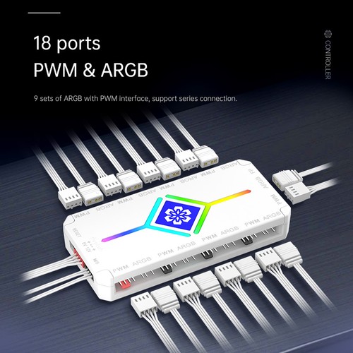 Argb pwm fan - pwm, hub