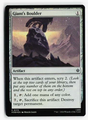 Giant boulder 173 lo - c,