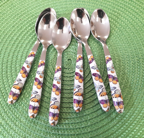 Set cucchiaini dessert e - set,