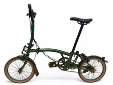 Bicicletta pieghevole Brompton C Line M6L (6 velocità) - Verde corsa 