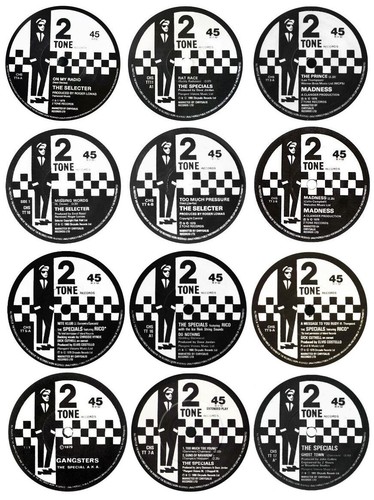 X12 5cm record label vinyl - x12,