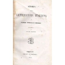 STORIA DELLA LETTERATURA