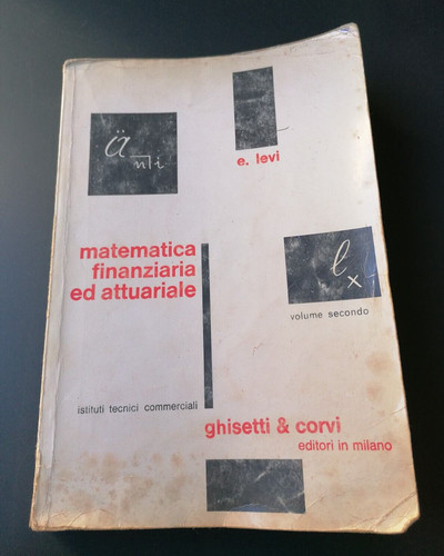 Matematica finanziaria - finanziaria, ed