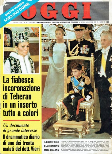 Oggi 1967 farah diba - 1967/45=farah, diba=gianni