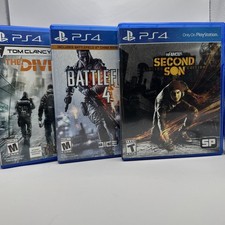 PS4 Game Lot 3 Games Bundle