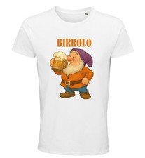 T-shirt Divertente, 7 nani, Birrolo, birra, disney, scherzo, fun, meme, cotone.