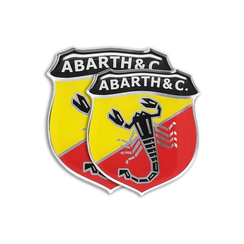 Adesivo abarth vintage - abarth, 3d