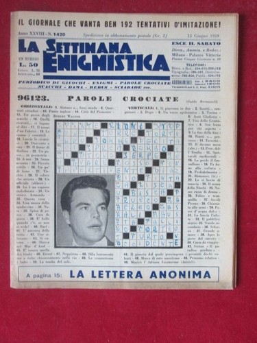 Settimana enigmistica 1420 - enigmistica,