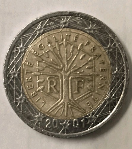 Moneta euro rara - da,