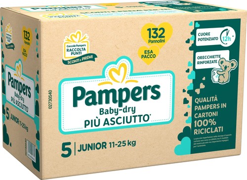 Pampers esa baby - dry, junior