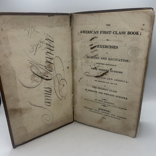 American first class book - first,
