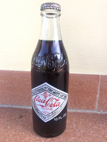 Coca cola bottiglia del 1977 - cola,