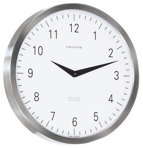 Orologio parete acciaio - in,