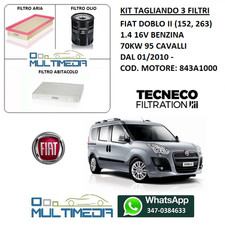 KIT TAGLIANDO 3 FILTRI TECNECO