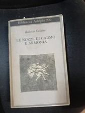 ROBERTO CALASSO LE NOZZE DI