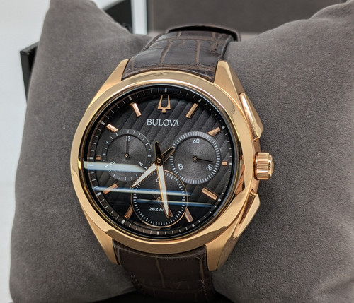 Bulova 97a124 curv cronografo - curv,