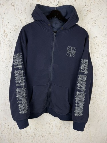 Felpa con cappuccio zip - , west