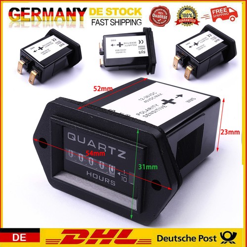 12v hour meter contaore - hour,