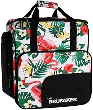 BRUBAKER Spotlight Borsa porta scarponi da sci casco con Portascarpe Fenicotteri