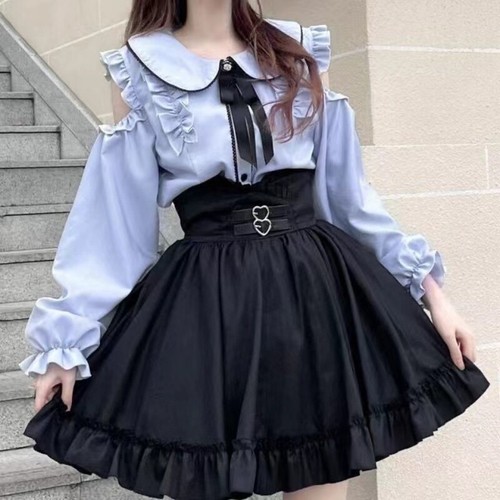 Sweet preppy style - preppy, lolita