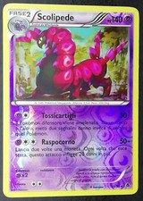 SCOLIPEDE 40/98 Rara Holo Reverse Italiano POKEMON NERO E BIANCO NUOVE FORZE