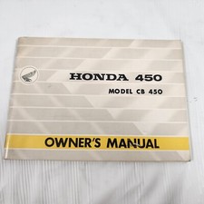OEM Original Honda Owner's