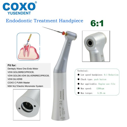 Coxo manipolo dentale endo - manipolo, 6:1