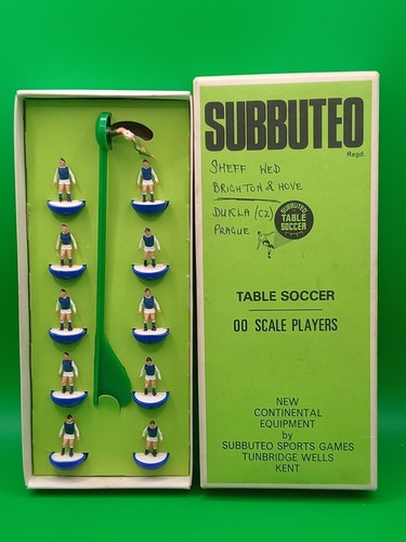 Subbuteo squadra sheffield - squadra,