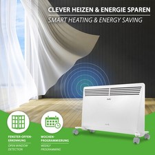 Convettore Termoconvettore Elektroheizung Riscaldatore 1,5kW Riscaldante