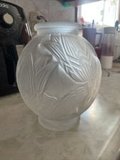 Vaso vetro smerigliato - in,