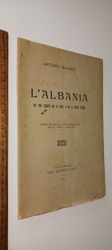 Arturo galanti albania nei - galanti, l'albania