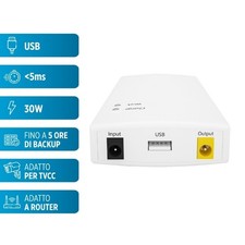 Mini ups per dispositivi 12v e