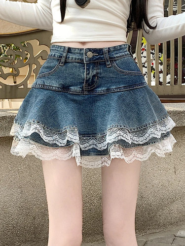Mini gonna denim estiva 2026