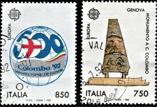 francobolli italia 1992 Europa