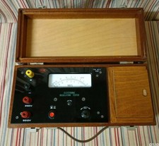 Electronic Insulation Tester SAMAR Italy TYPE MI/3 N° GM 4