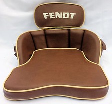 Cuscino sedile per trattore trattore Fendt Farmer GT con ricamo Fendt